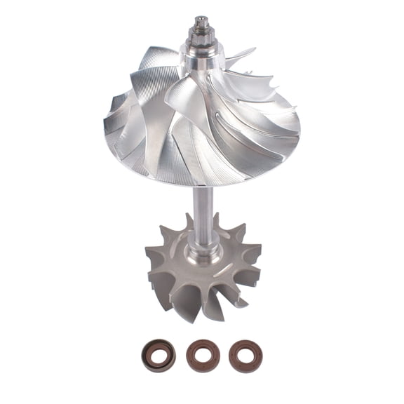 NEWZQ Turbo Rotor Assembly For Cummins X15 Turbocharger Turbo Model HE400VG 5358001RX 5459710RX 5458936 5358452