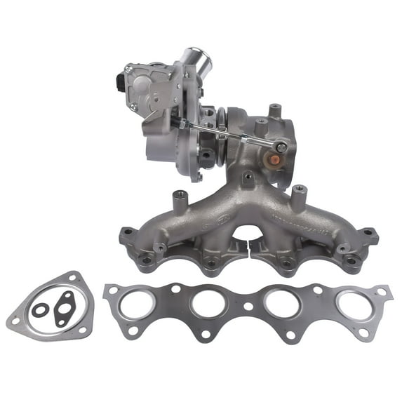 NEWZQ Turbocharger Fits select: 2015-2019 Hyundai Sonata 2016-2020 Kia Optima Sedan 1.6L L4 Gray 1Pc