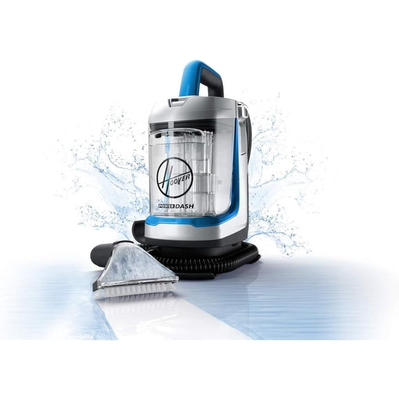 NEWto PowerDash Go Portable Spot Cleaner, Lightweight Carpet and Upholstery Machine, Stain Remover for Pets Stairs and Home, FH13010PC, Blue