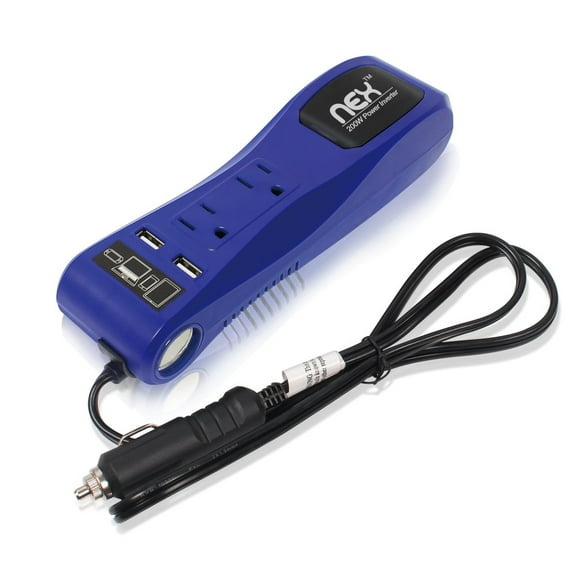 NEX 200W Dual USB Car Power Inverter Car Adapter
