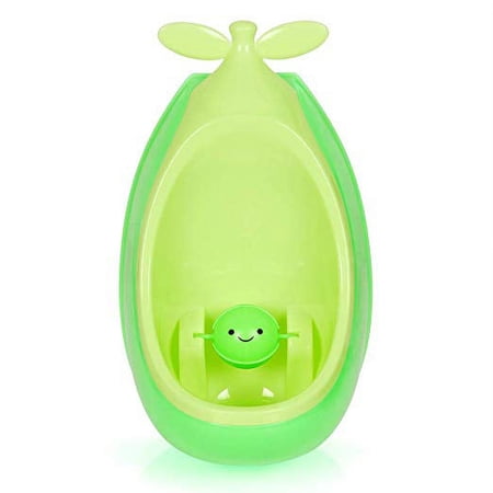 NEX Boys Green Potty-Training Urinal Aiming Target Practice Pea Design