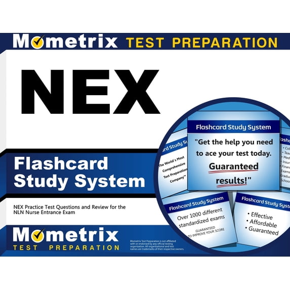 NEX Flashcard Study System: NEX Practice Test Questions and Review for the NLN Nurse Entrance Exam