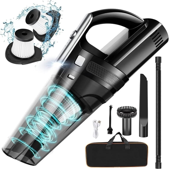 NEXPOW Car Vacuum Portable Cordless, Handheld Vacuum Cleaner, Suitable for Car, Home, and Kitchen Cleaning