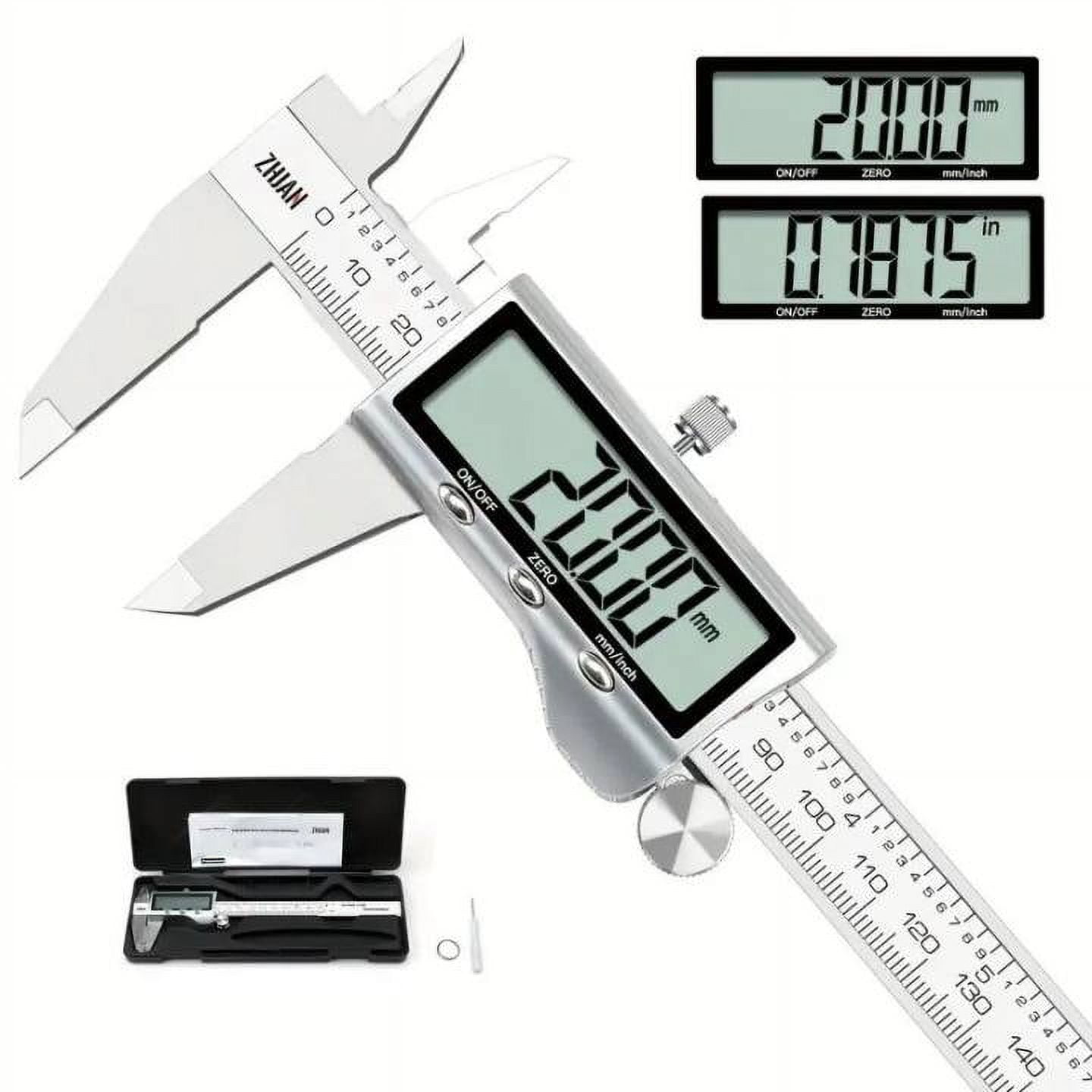 NEXPOW Digital Caliper Measuring Tool, Stainless Steel Vernier Caliper