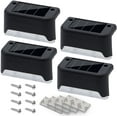 thumbnail image 1 of NEX Waterproof 3" x 3" x 3" Solar LED Deck Lights, Multicolor, 4 Pack, 1 of 4