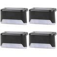 thumbnail image 1 of NEX White Solar Deck Light, Waterproof, 4 Pack, 1 of 4