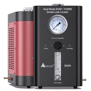 NEXAS SE509 Automotive Smoke Machine Leak Detector for Vacuum Exhaust Leak Detection, Dual Mode EVAP Turbo Automotive Smoke Tester Tools Kit with Built-in 2 Air Pump, Pressure Regulator, Flowmeter