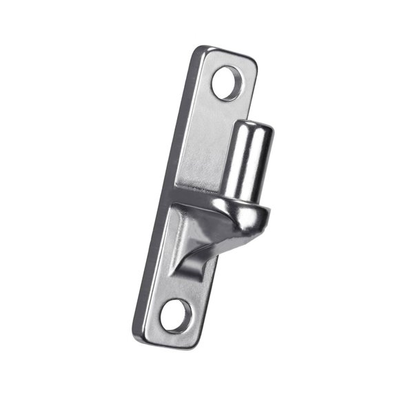 NEXAVKPR 1/2/4 Pack Wall Mount Gate Hinges Portable Wall Plate Hinges for Outdoor Chain Link Fence Gate with 5/8Inch Hinges Pin