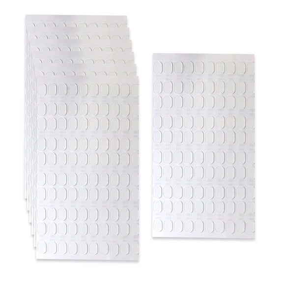 NEXAVKPR 100Pcs Double Sided Tape Stickers Clear Sticky Putty for Crafts Decoration