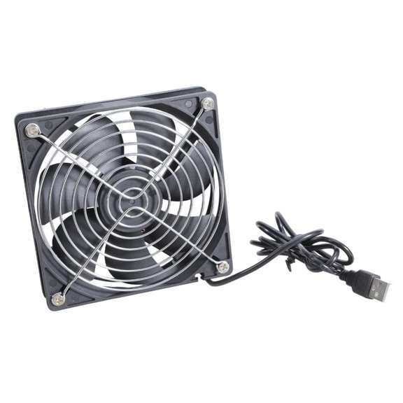 NEXAVKPR 12cm Exhaust Fan with USB Cable Cooling Fan for 3D Printing Enclosure Cooling