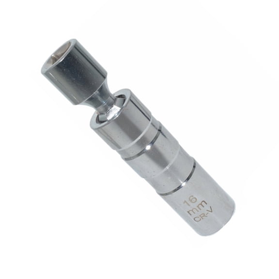 NEXAVKPR 14/16mm Swivels Spark Plug Socket 3/8" Drive Magnetic 12 Point Thin Wall Socket