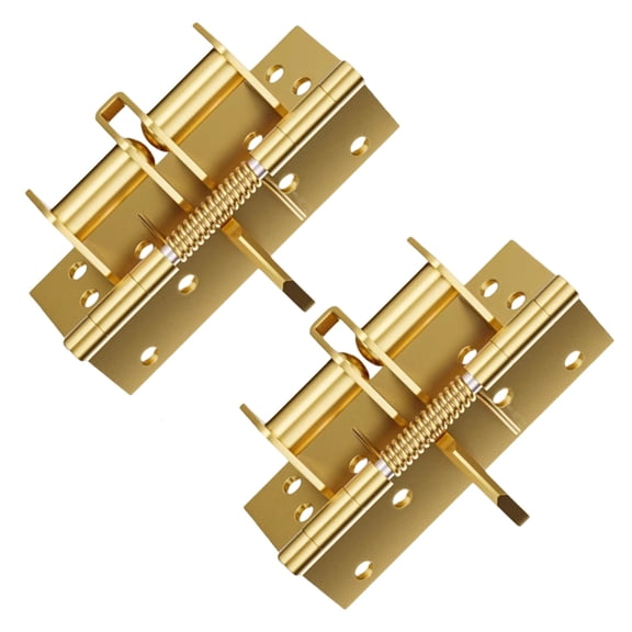 NEXAVKPR 2Pcs Spring Position Hinge Door Closer 90 Degree Positioning Hinge Enduring