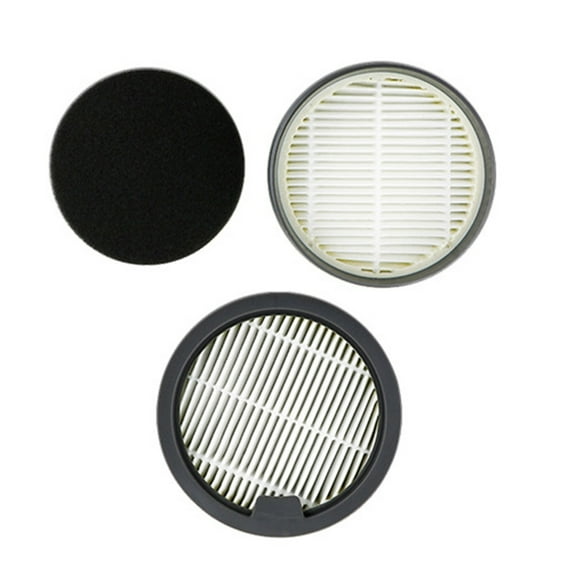 NEXAVKPR 3 Pack Round Filter Set Vacuum Filter Vacuum Cleaner Replacement Washable Filter