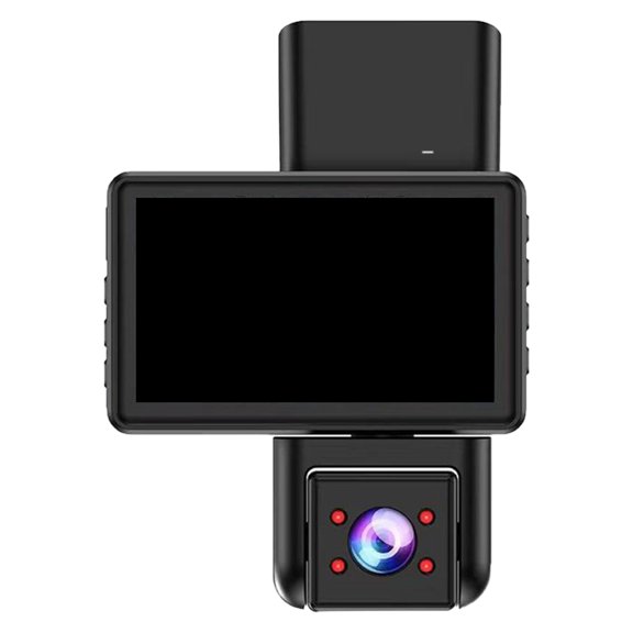 NEXAVKPR 3" Screen 1080P Vehicle Dashboards Camera with Night Visioning and Motion Detection
