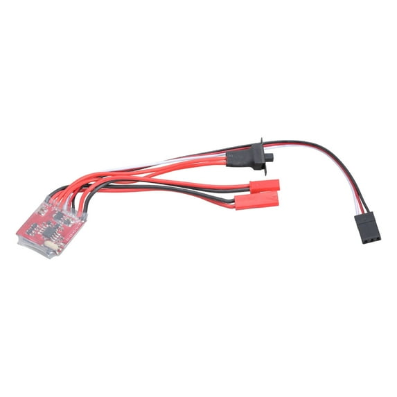 NEXAVKPR 30A ESC Motor Speed RC ESC Forward Reverse Brush Brake For Controller Boats Car