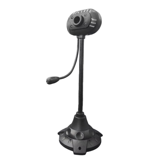 NEXAVKPR 360 Degree Rotating USB Webcam with Microphones for Video Conferencing Streaming