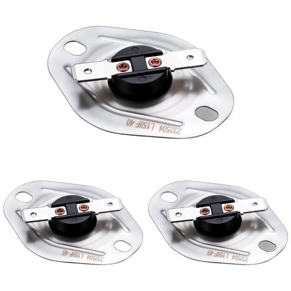 NEXAVKPR 3Pcs 232504 Furnace Limit Switches Auto Resetting Temperature Limit Switches