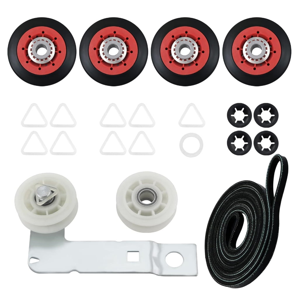 NEXAVKPR 4392067 Dryer Maintenance Kit with Idler Pulley Assembly and Drum Belt Enduring