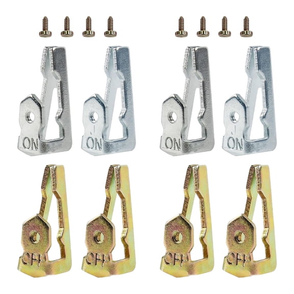 NEXAVKPR 4Pairs Durability Metal Paddle Replacement for Timer Switches Reliability