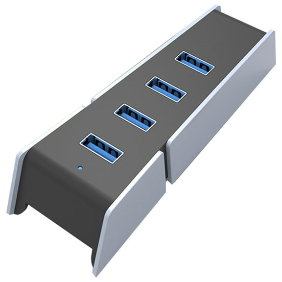 NEXAVKPR 5 Port USB Extender USB Hub Splitters Charging Extender Game Accessory 4 USB2.0 Port & 1 USB3.0 & 1 USB C