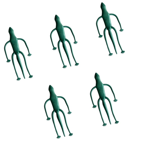 NEXAVKPR 5Pcs Frogs Plant Stand Green Frogs Plant Support Plant Frogs Holder Support for Small Potted Plant Succulents Accessories