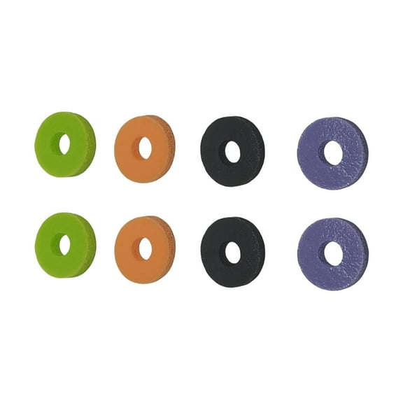 NEXAVKPR 8pcs Controller Auxiliary Rings Wear Resistant Rings for Gaming Controller