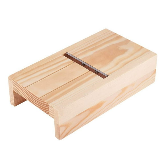 NEXAVKPR Adjustable Wooden Soaps Beveler Planer Loaf Soap Mold Cutter Soap Shaver Tools