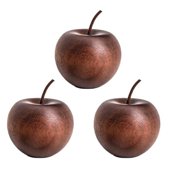 NEXAVKPR Aromatherapys Diffuser Wood Essential Oil Diffuser,Air Freshener Apples Shape Diffuser for Stress Relief Home Decoration