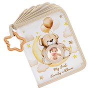 NEXAVKPR Baby Photo Album Soft Fabric Picture Book for Infant Memory and Special Moment