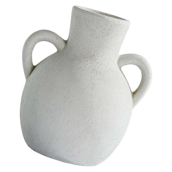 NEXAVKPR Ceramic Vases Home Decors Pottery Flower Arrangement Decorative Pot with Handles