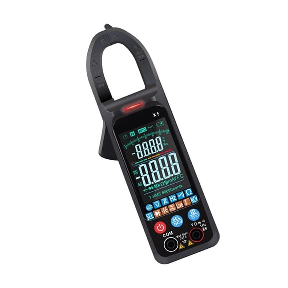 NEXAVKPR Clamp Meter Digital Display for Accurate Current Measurements User Friendly Multimeter for Technicians And Engineers