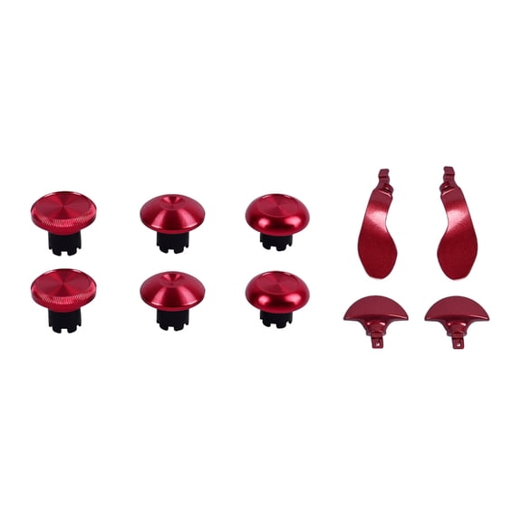 NEXAVKPR Controller Analog Joystick Replacement Metal Thumbsticks Back Paddles for Controller Analog Joystick & Triggers Buttons
