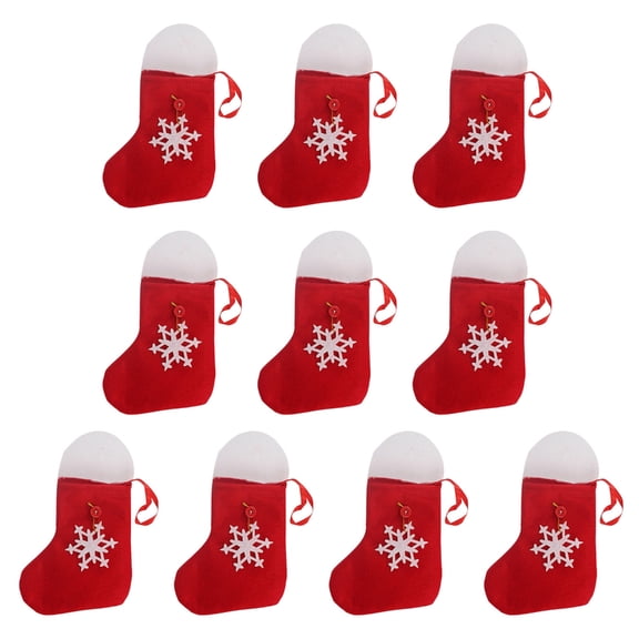 NEXAVKPR Customizable Christmas Stocking Festive Gift Holder for Holiday Celebrations