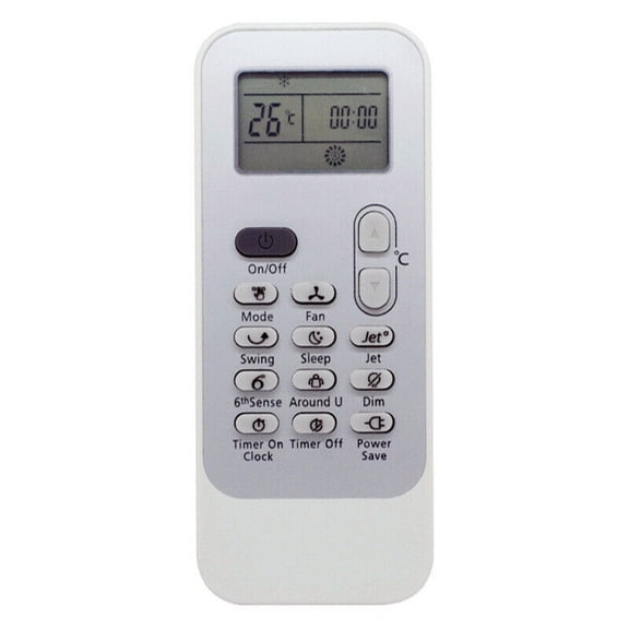 NEXAVKPR DG11J1-32 Air Conditioner Remote Control English Version Replacement for Models G11J1-31 DG11J1-35 DG11J1-41