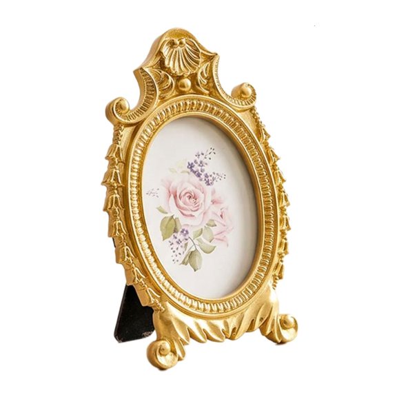 NEXAVKPR Decorative Photo Frame with Raised Border and Standing Display Form
