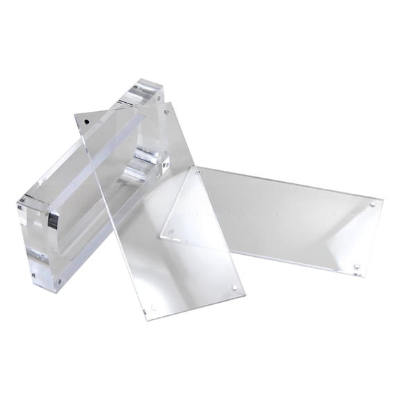 NEXAVKPR Display Case for Game Console Clear Acrylic Box Home Storage & Organizing Game Console Host