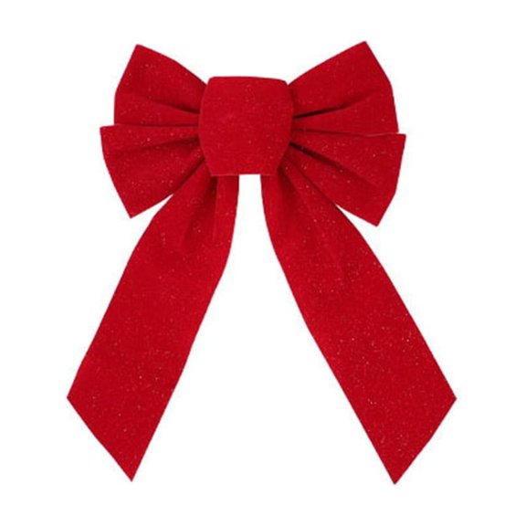 NEXAVKPR Durable Red Christmas Ribbon Loop Design Gift Decoration Crafting Accessory
