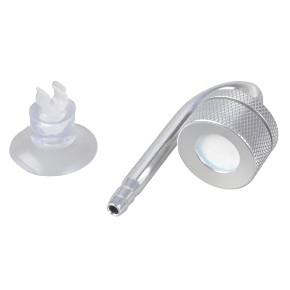 NEXAVKPR Efficient Aquariums CO2 Diffuser Features Replaceable Cartridges And Suction Mounts For Quick Weekly Maintenance