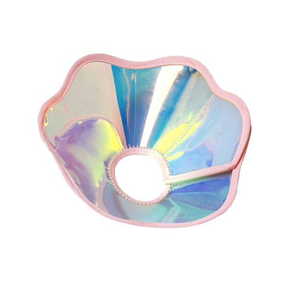NEXAVKPR Elizabethan Collar for Dogs Biting Licking Proof Cat Wound Healing PVC Collar