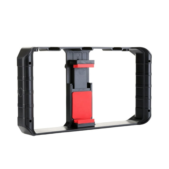 NEXAVKPR Ergonomic Smartphone Stabilizers Two Grip Video Rig for Enhanceds Live Streaming