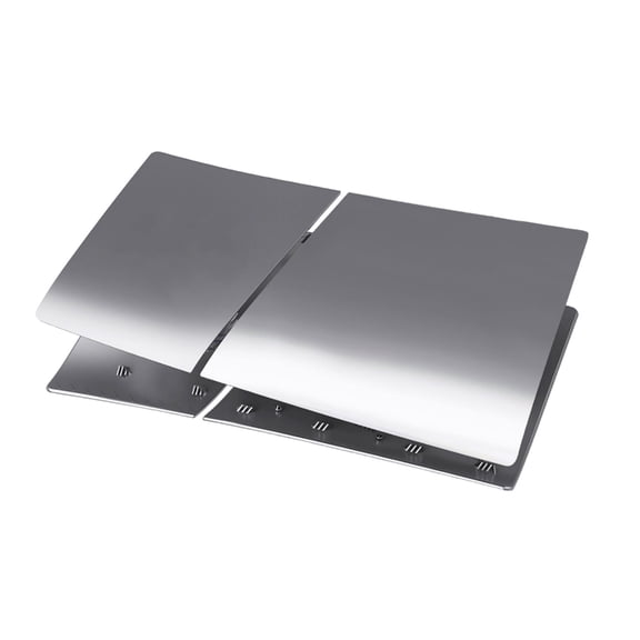 NEXAVKPR Faceplate for Slim Digital Edition Protector Cover Game Consoles Shell Silver