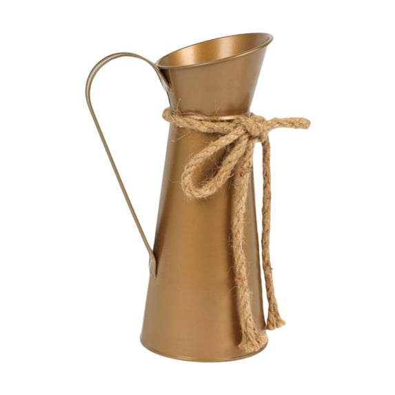 NEXAVKPR Farmhouses Decors Metal Milk Jugs Vases Wedding Floral Arrangement Container