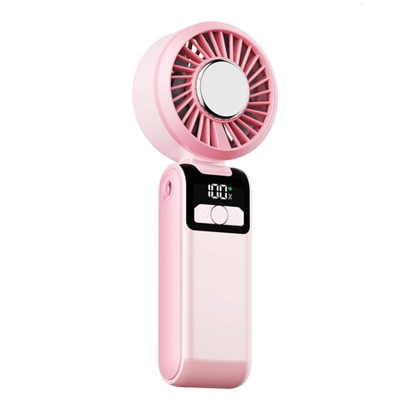 NEXAVKPR Foldable Semiconductor Cooling Fan With Digital Displays And 30Hours Long Battery Lifes