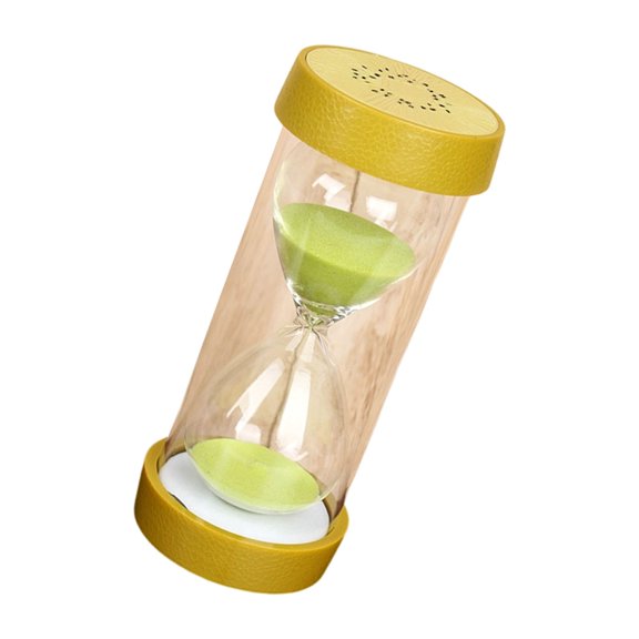 NEXAVKPR Fruit Shape 5 Minutes Kitchen Timer Glass Sand Clock For Efficient Time Tracking