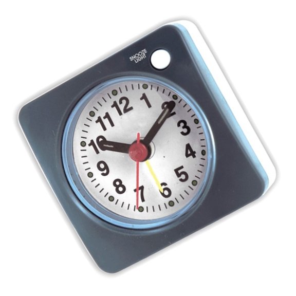 NEXAVKPR Functional Alarm Clock Bedsides Table Clock For Business Trip And Vacations