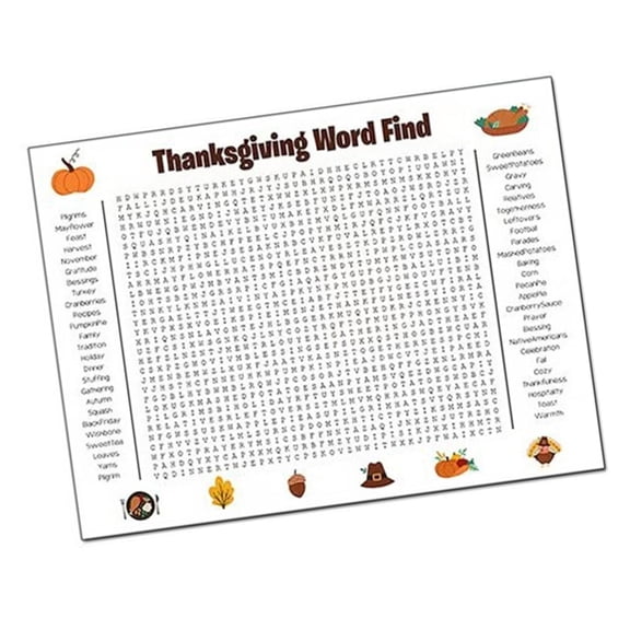 NEXAVKPR Funny Holiday Word Search Wall Poster Funny Wall Game Holiday Party Activity