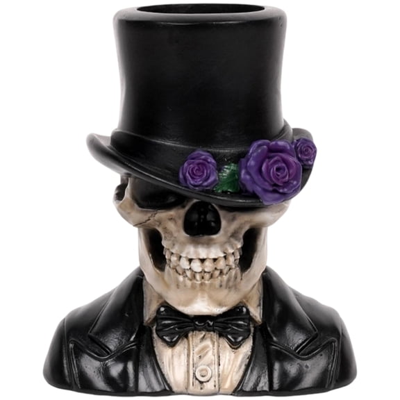 NEXAVKPR Gothic Flower Pot Handcrafted Resins Vases For Party Display