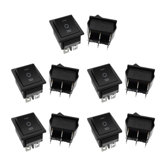 NEXAVKPR High Powered 16A 250V Rocker Button Switches LED Toggles Rocker Switches for Electric Cookers and Audios Systems