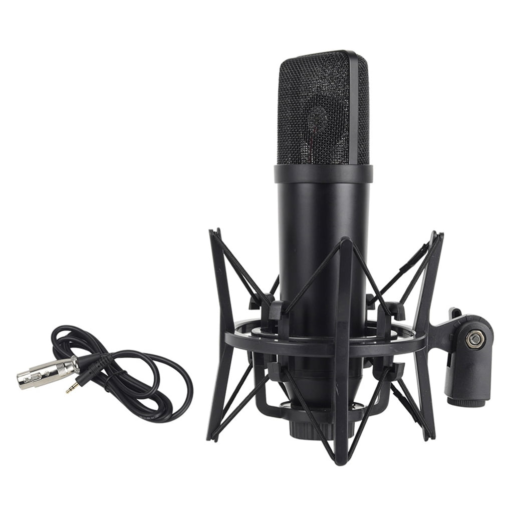 NEXAVKPR High Sensitivity Condenser Microphones Noise Reductions XLR Interfaces For Home Studio