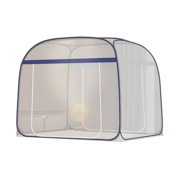 NEXAVKPR Home Use PopUp Mosquitoes Net Tent Easy Setups Double Door Design Full Bottom Protection for Bedroom and Nursery